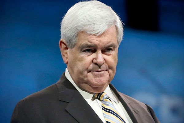 Don't Expect Newt Gingrich to Wave a Pride Flag. Nor, He Says, Should the U.S. Government 