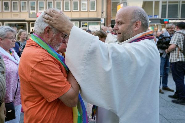 Catholic Priests Bless Same-Sex Couples in Defiance of a German Archbishop