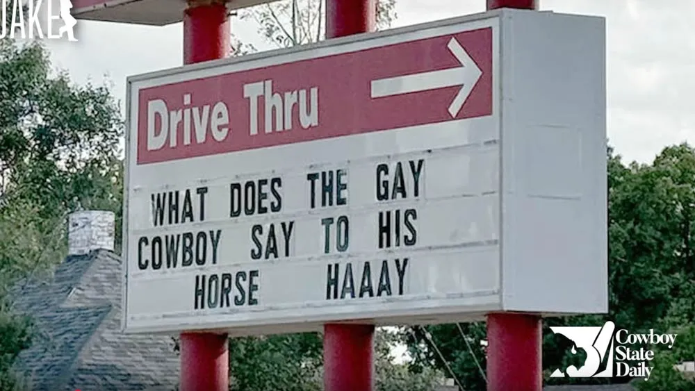 Watch: How a Wyoming Equality Group Laughed Along with a Gay Joke - and Made It Their Own