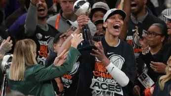 Wilson Scores 31 and Aces Win 3rd WNBA Title in 4 Seasons, Beating Mercury 97-86 for 4-Game Sweep