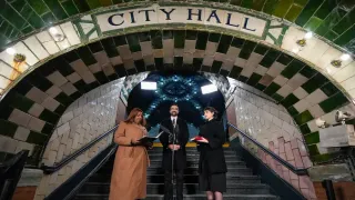 Zohran Mamdani Sworn in As New York City Mayor at Historic Subway Station